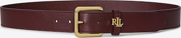 Ceinture Lauren Ralph Lauren en rouge : devant
