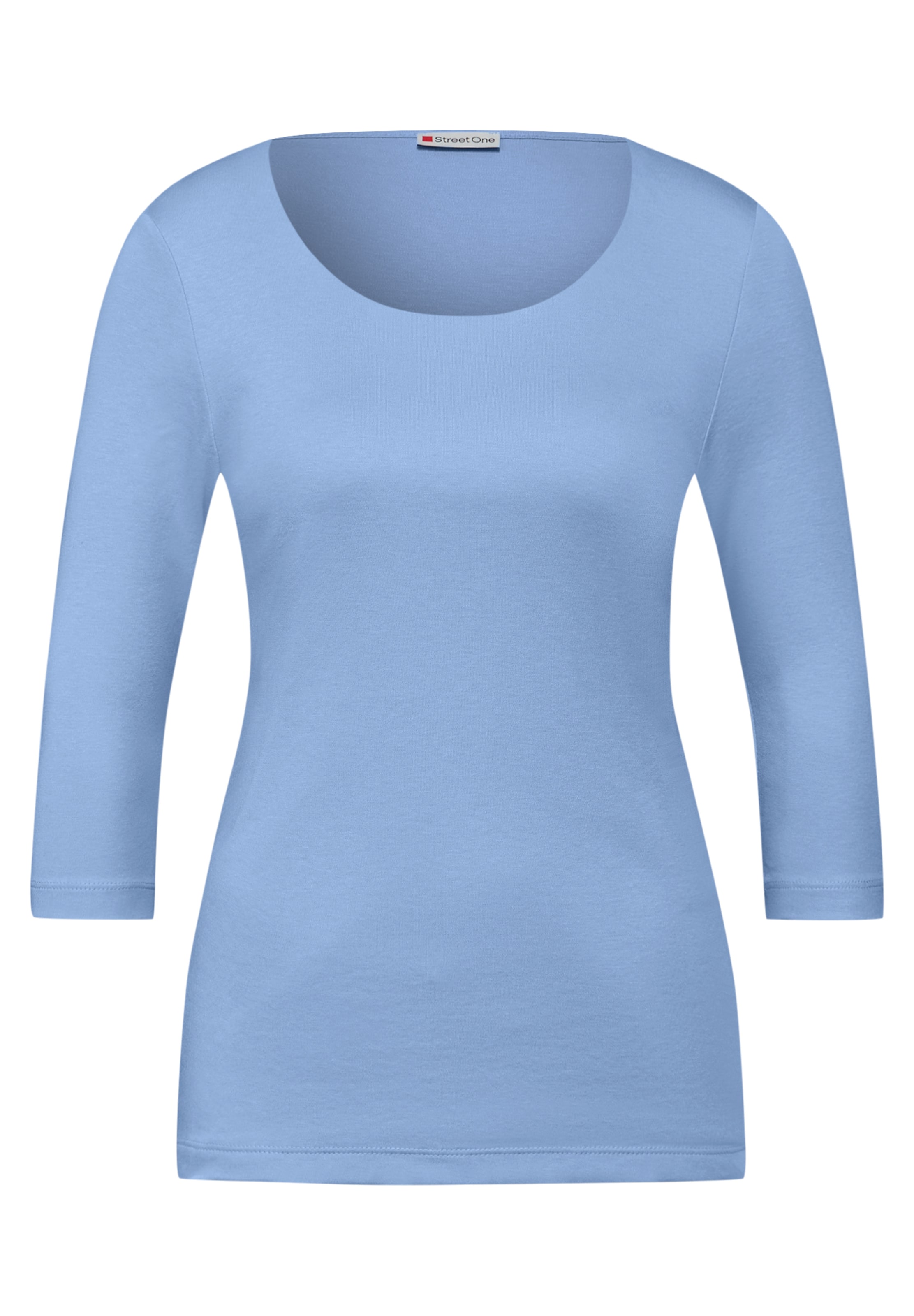 STREET ONE Shirt 'Pania' in Blau: Vorderseite