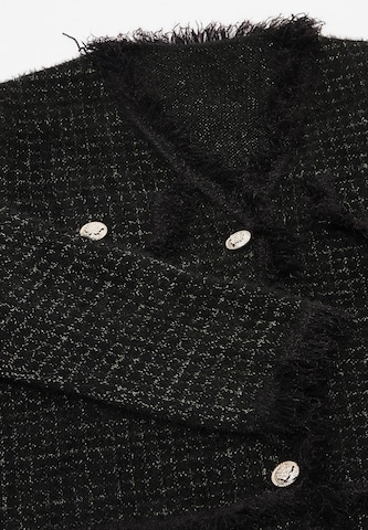 ALARY Knit Cardigan in Black