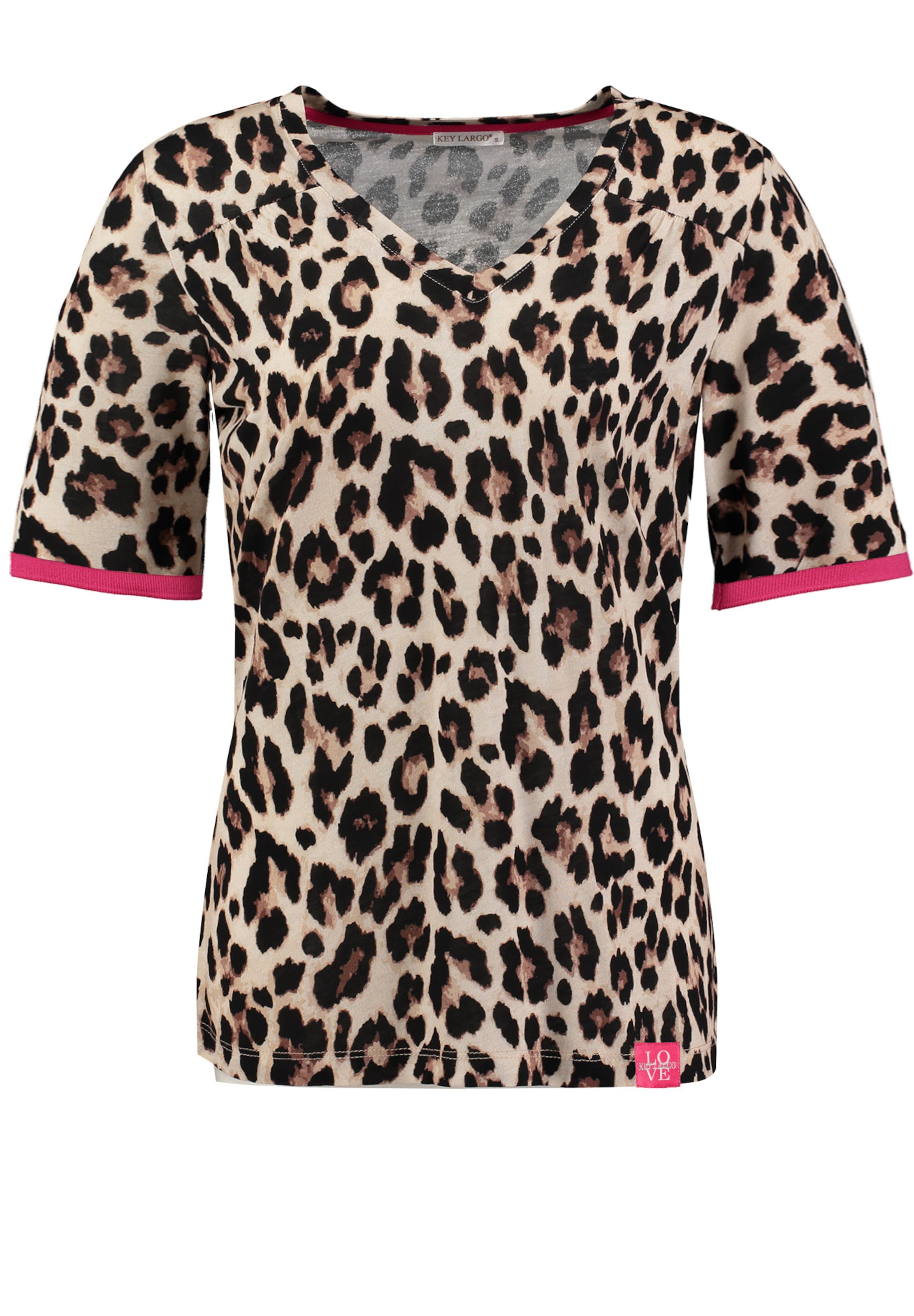 Key Largo Tričko 'Leonora' – béžová: přední strana