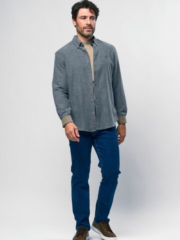 MCS Comfort Fit Skjorte 'Adam' i blå