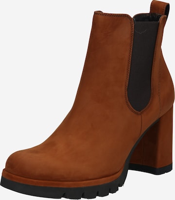 Chelsea Boots Paul Green en marron : devant