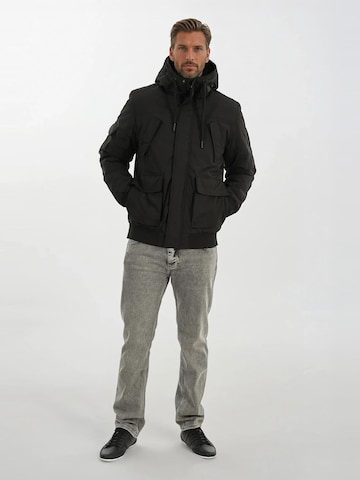 Alessandro Salvarini Winterjas 'AS432' in Zwart
