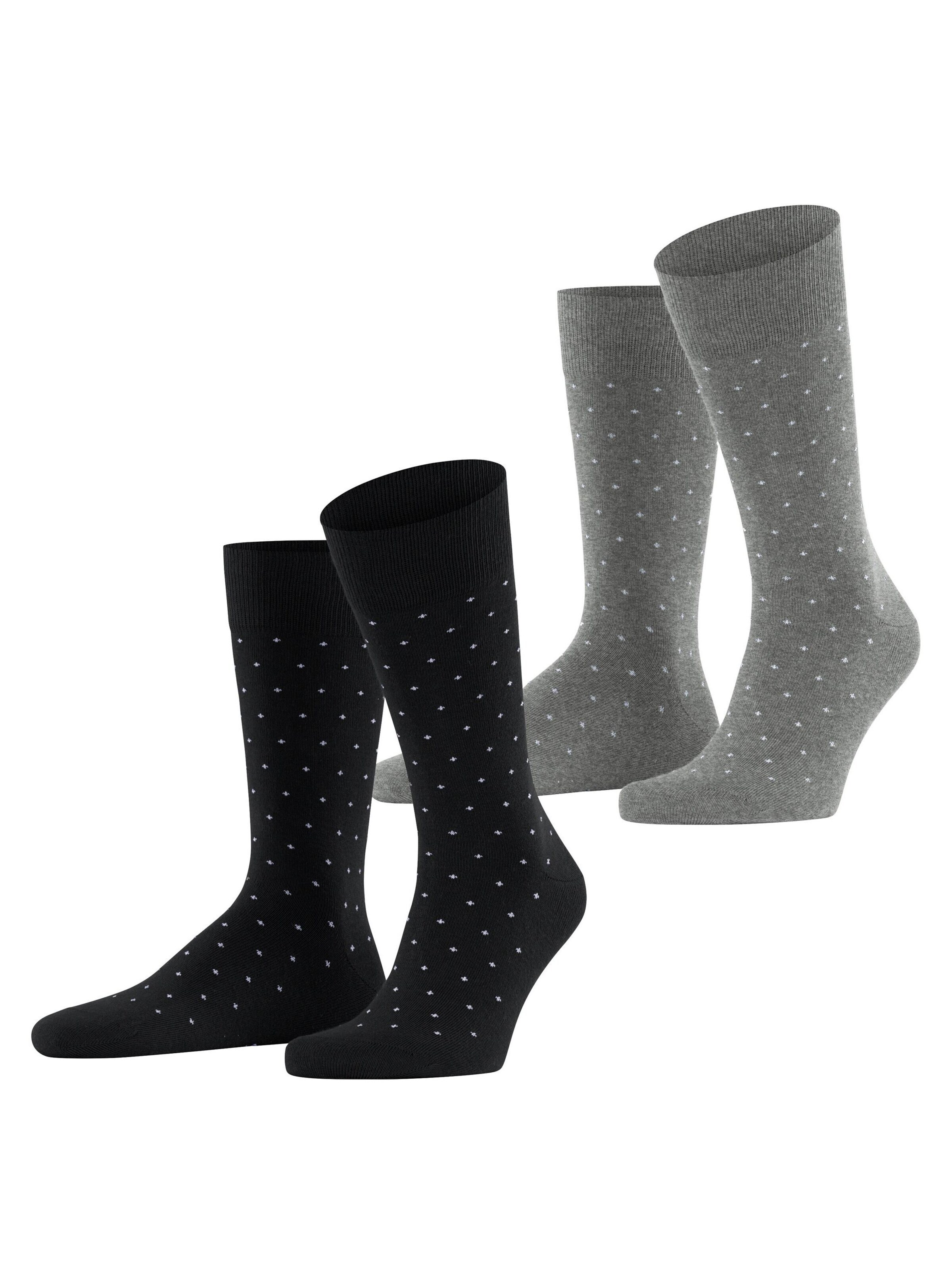 ESPRIT Socken 'Fine Dot 2-Pack'‌‌‌‌‌‌‌‌ in Mischfarben: Vorderseite