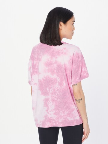 RVCA - Camiseta 'THUG ROSE' en rosa