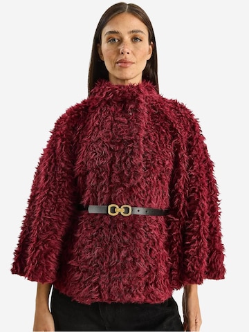 Veste mi-saison Bianco Lucci en rouge