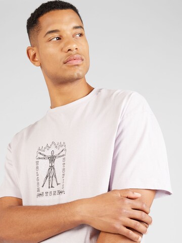 Volcom T-Shirt 'UTOPIC' in Lila