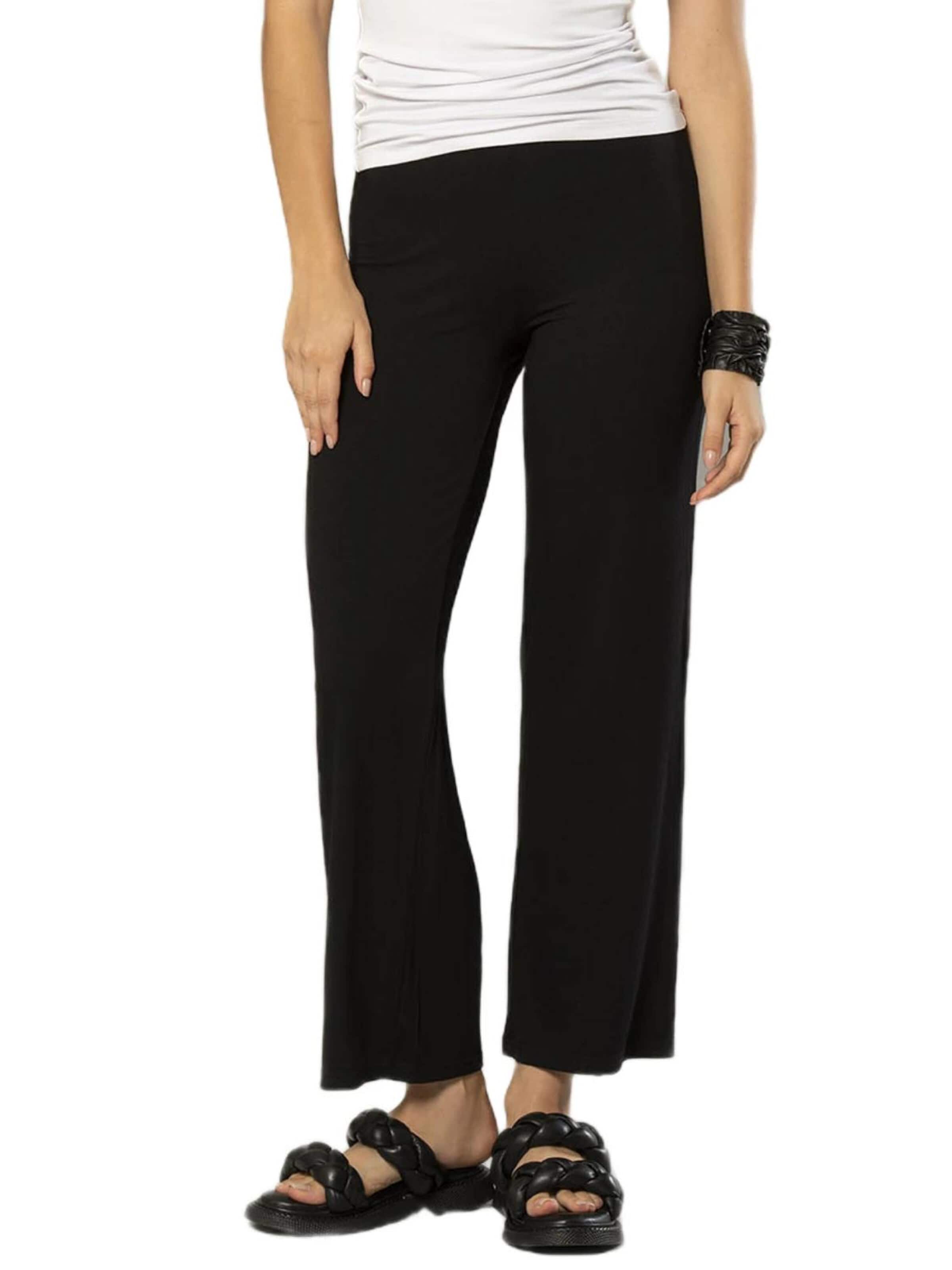 Loosefit Pantalon Erdem en noir