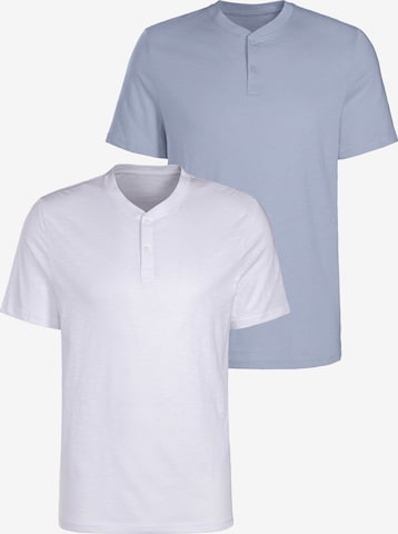 H.I.S T-shirt i blå: framsida