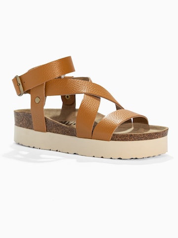 BaytonSandale 'MYKONOS' - smeđa boja