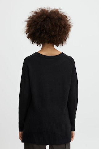 ICHI Sweater 'Kamara' in Black