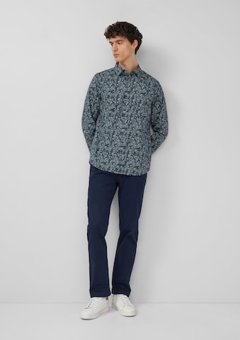 s.Oliver Slim Fit Hemd in Blau