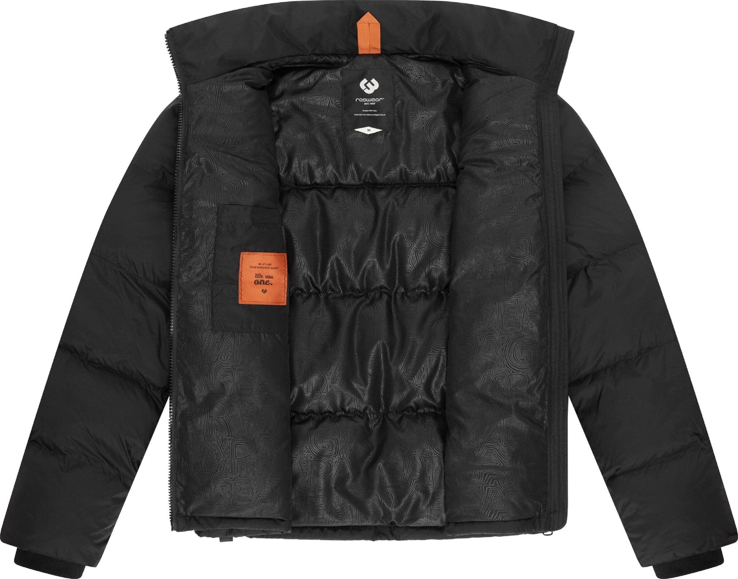 Veste d’hiver &#x27;Stafen&#x27; Ragwear en noir