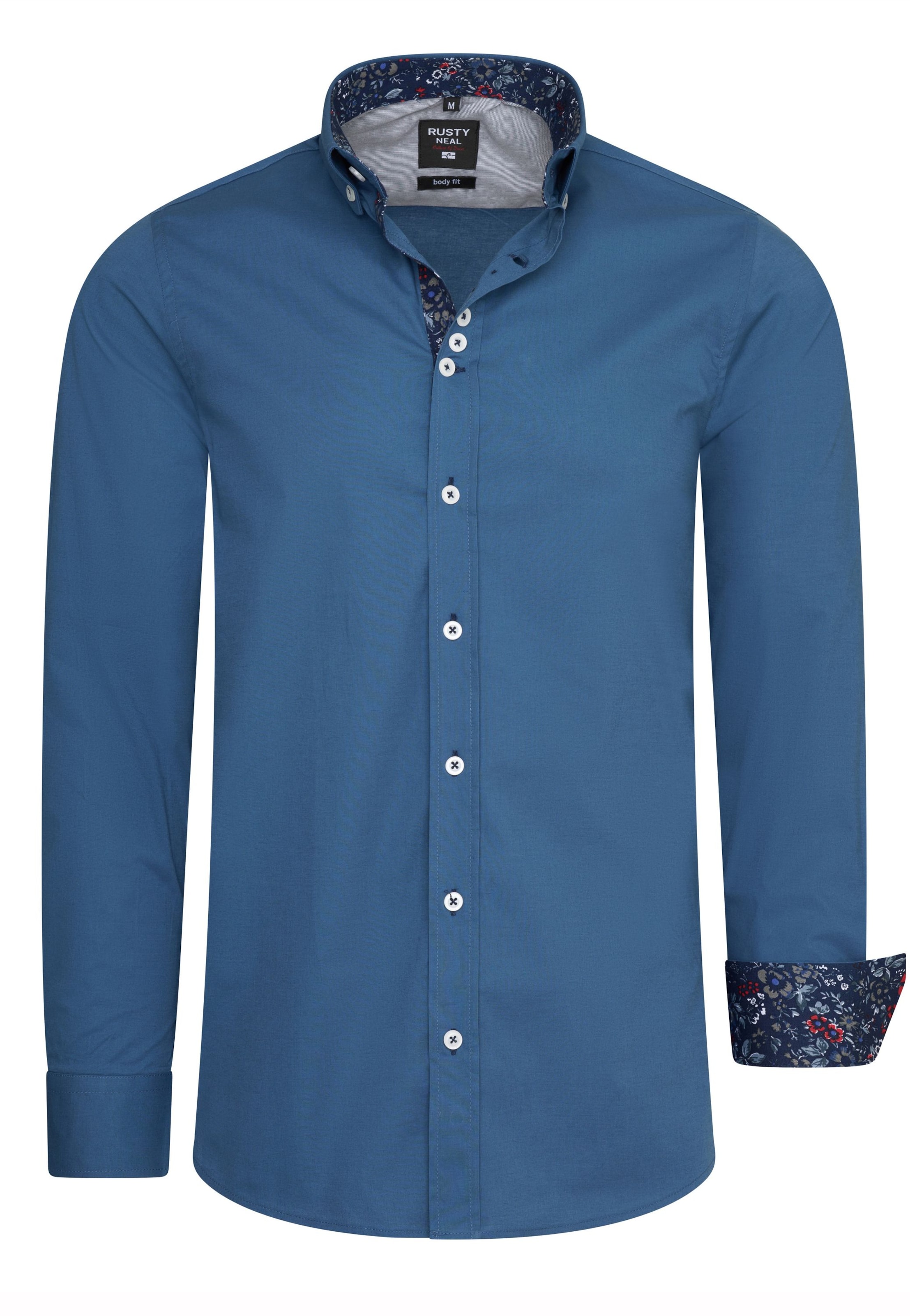 Chemise Rusty Neal en bleu : devant