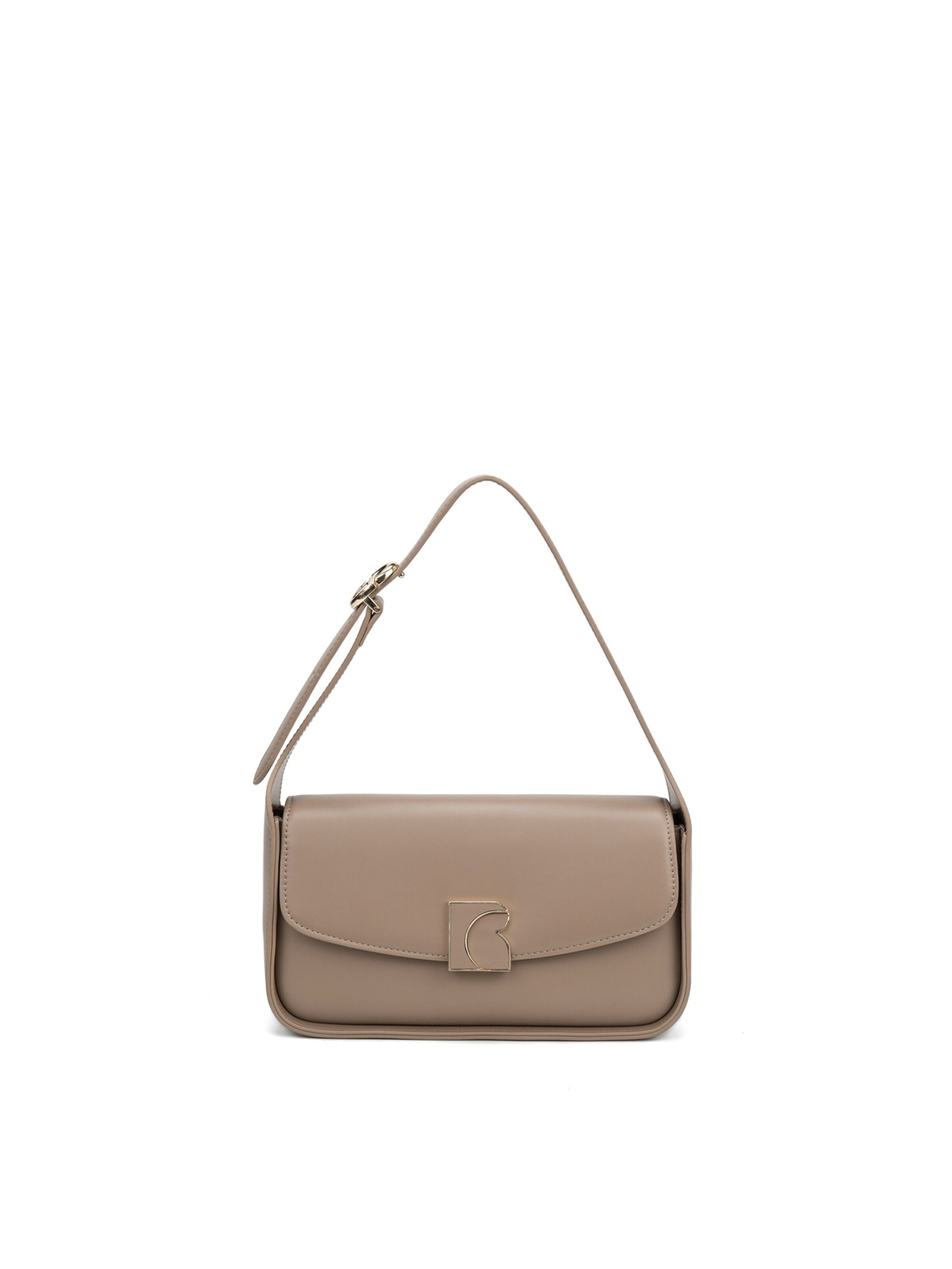 Chrisbella Crossbody Bag in Brown: front