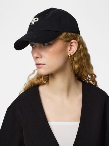 PIECES Cap 'PCGrete' in Schwarz