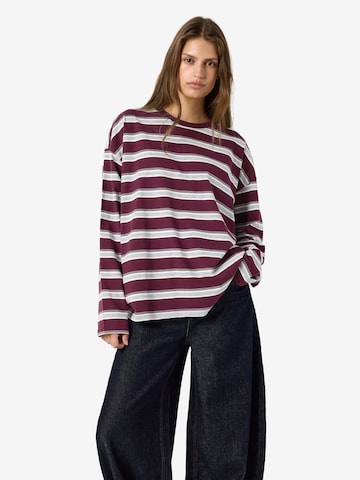 Sweat-shirt 'NMEmber' Noisy may en rouge