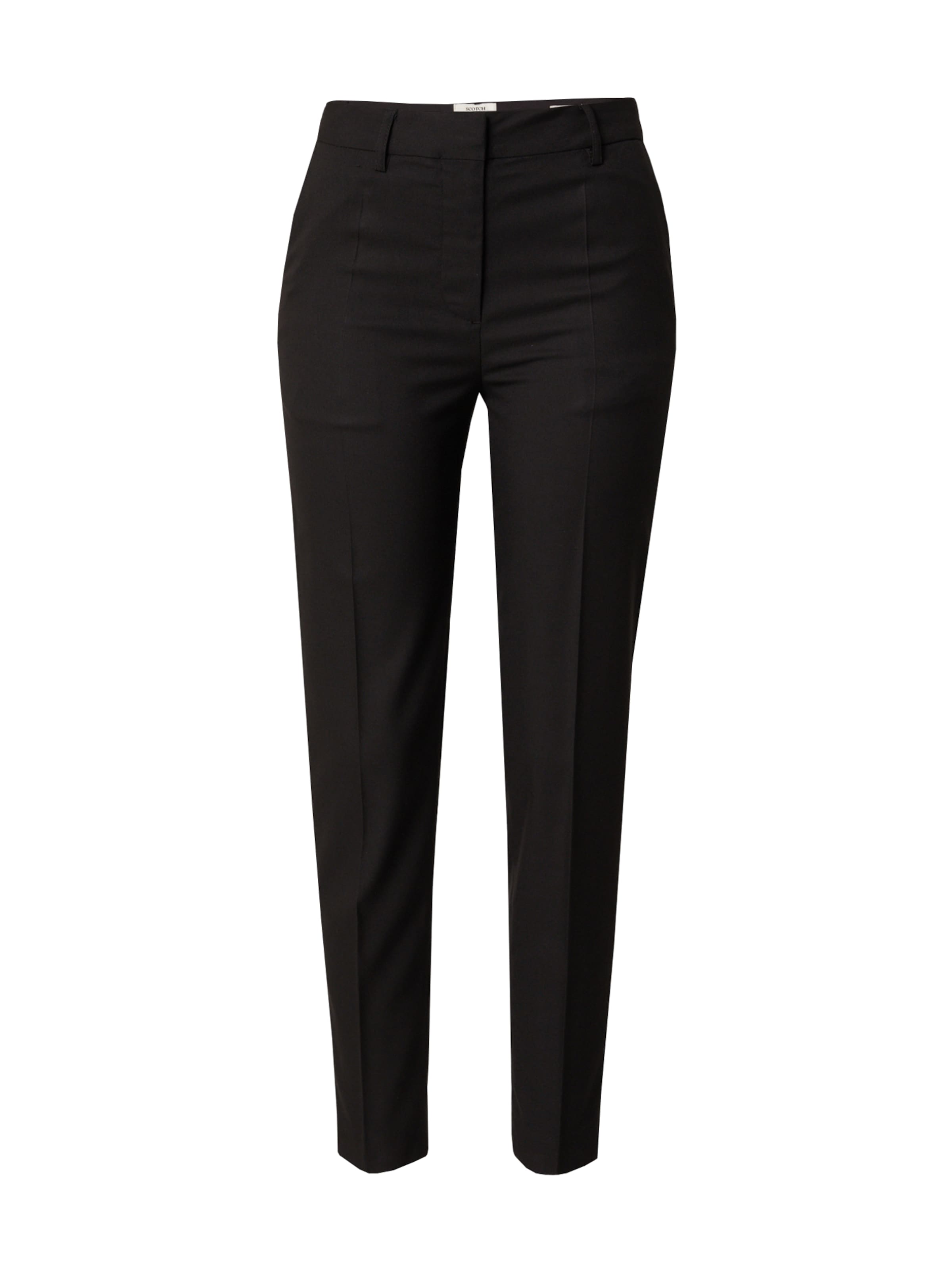 Coupe slim Pantalon SCOTCH & SODA en noir : devant