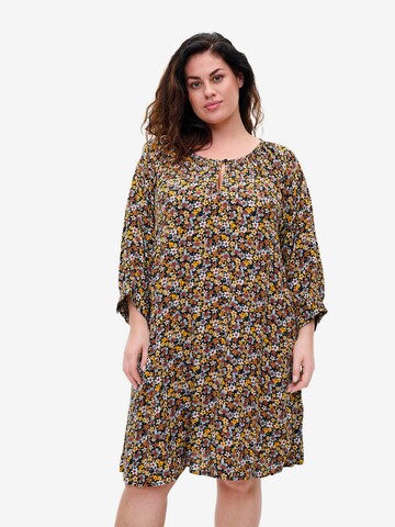 Zizzi Tunic 'ROSE' in Yellow: front