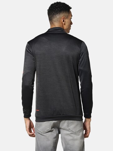 Campus Sutra Sweat jacket in Black