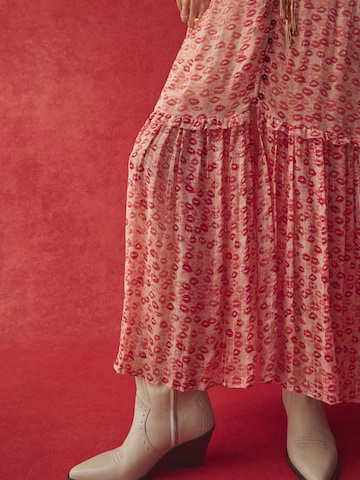 Rockett St George Рокля тип риза в розово