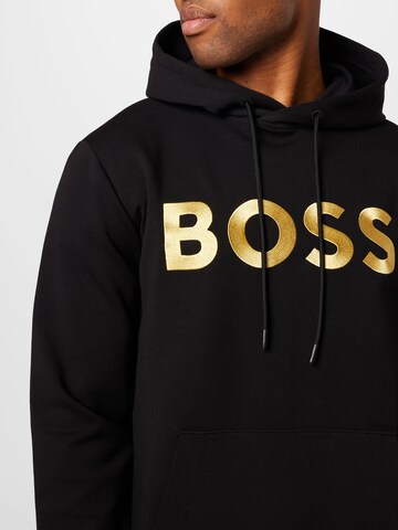 BOSS Green Sweatshirt 'Soody 1' in Schwarz