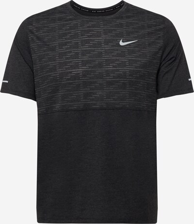 Tricou funcțional 'Division Miler' NIKE pe gri grafit / negru / alb, Vizualizare produs