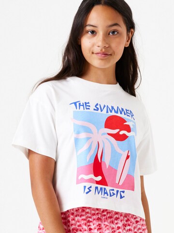 T-Shirt GARCIA en blanc : devant