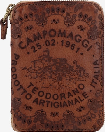 Campomaggi Portemonnaie 'Tosca' in Braun: Vorderseite