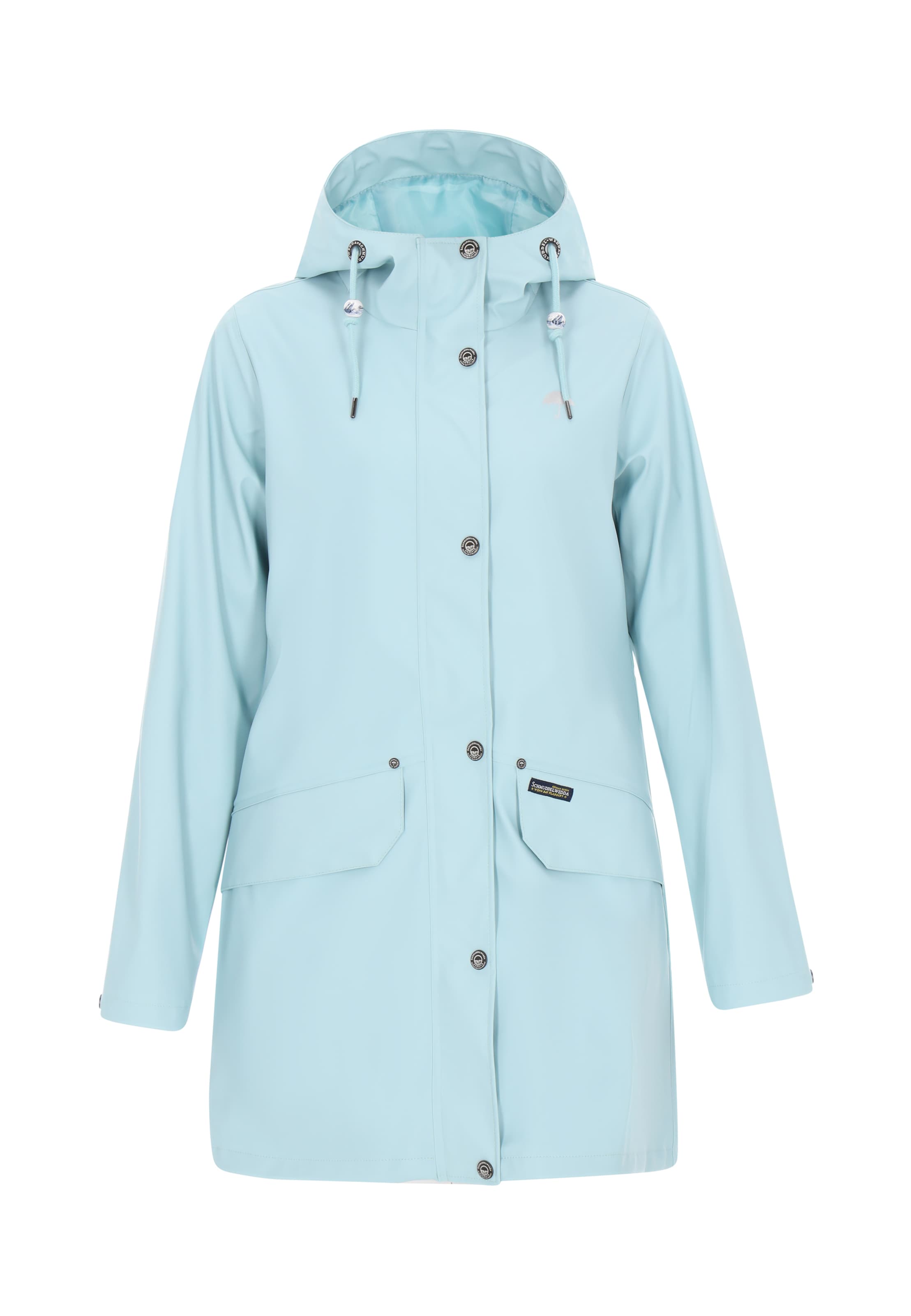 Cappotto funzionale di Schmuddelwedda in blu: frontale