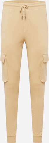 Pantalon cargo 'KIAN' Only & Sons en beige : devant
