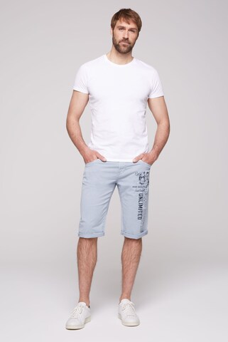 CAMP DAVID Slimfit Shorts 'RO:BI Skater' in Blau