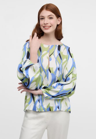 ETERNA Blouse in Blauw: voorkant