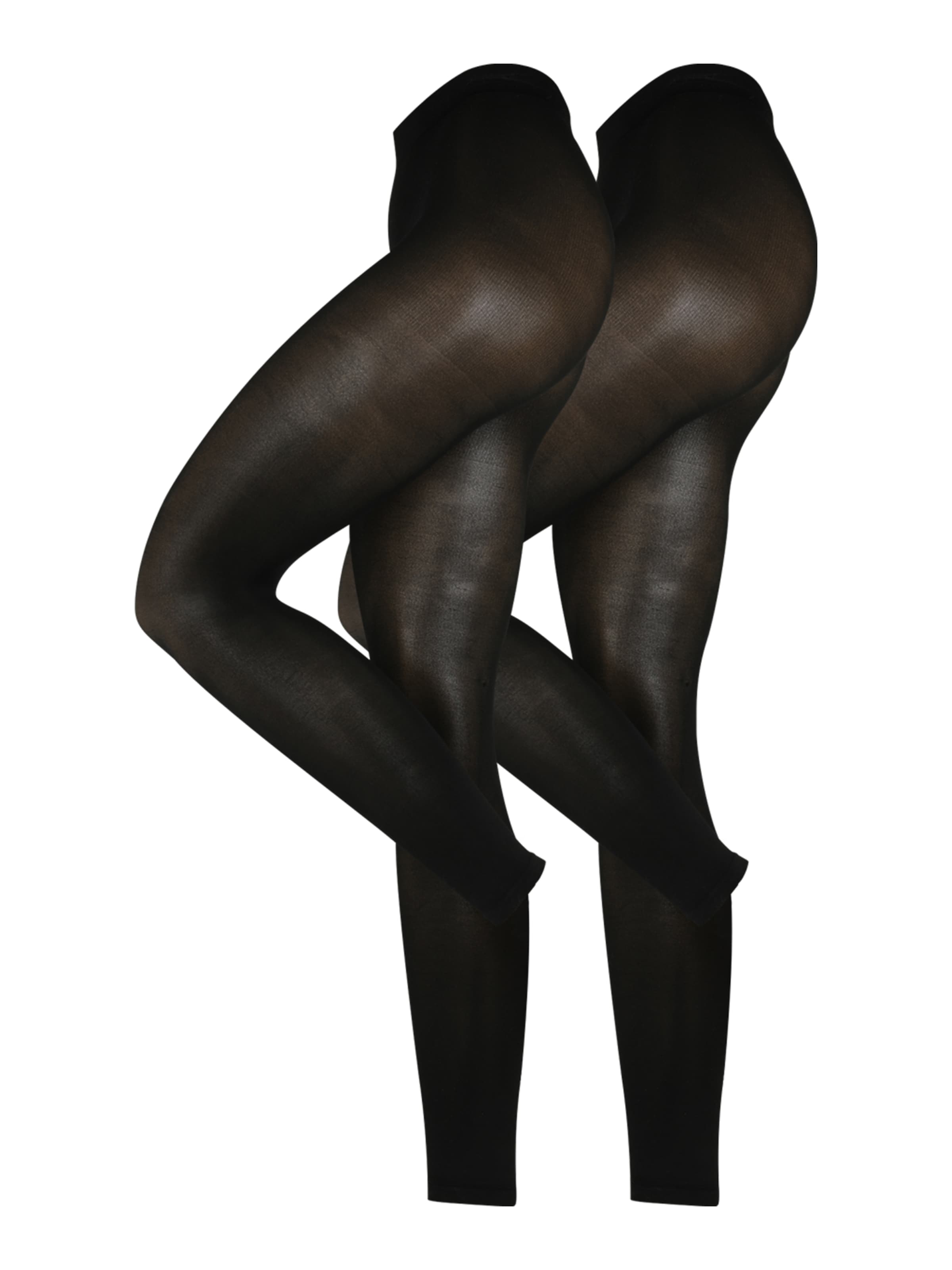 Lindex Jemné pančuchy - Čierna: predná strana