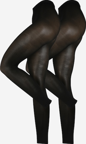 melns Lindex Smalkas zeķbikses: no priekšpuses