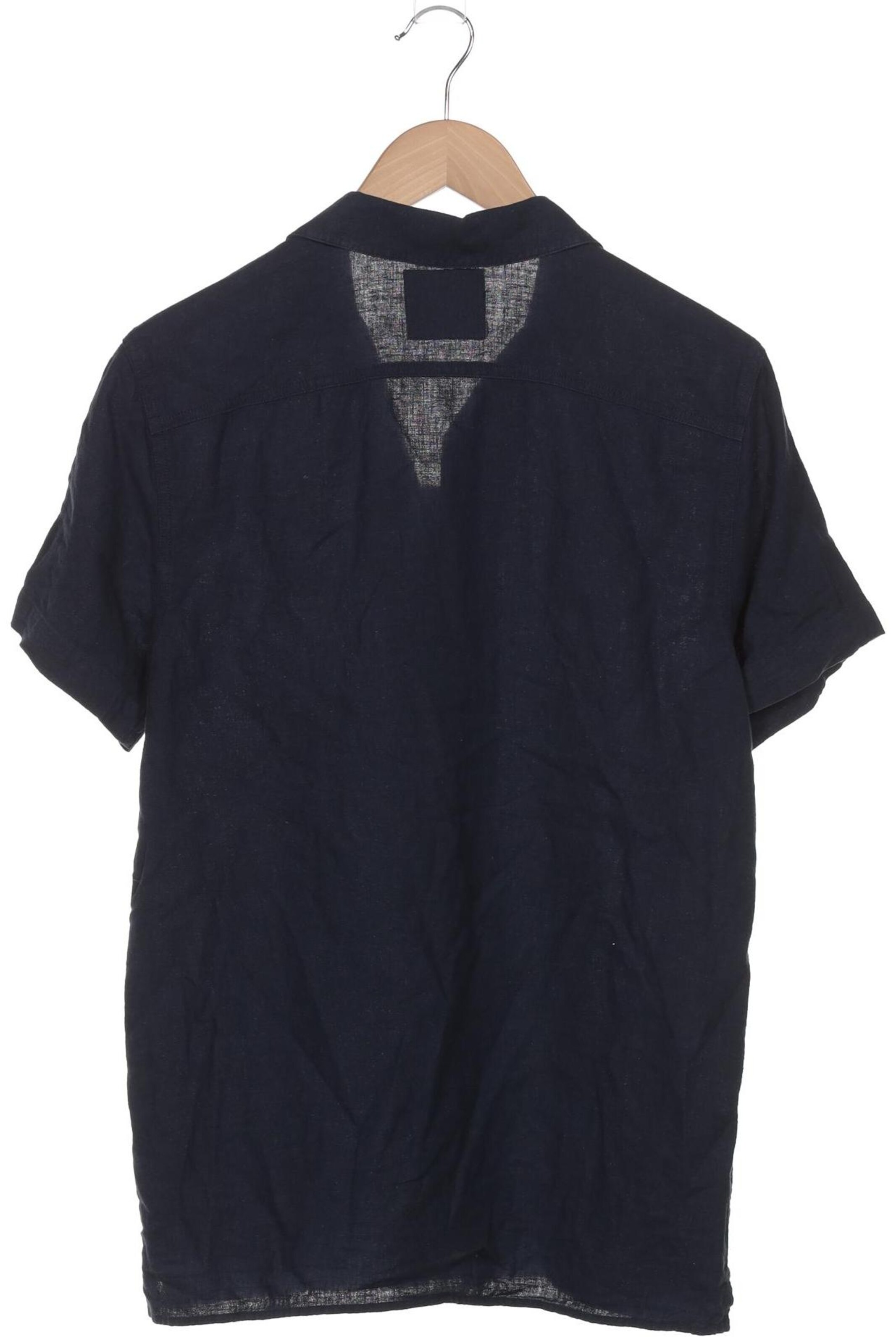 HOLLISTER Button Up Shirt in S in Blue