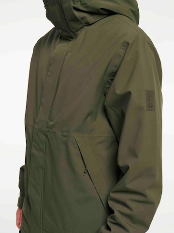 TENSON Winterjas 'Biscaya' in Groen