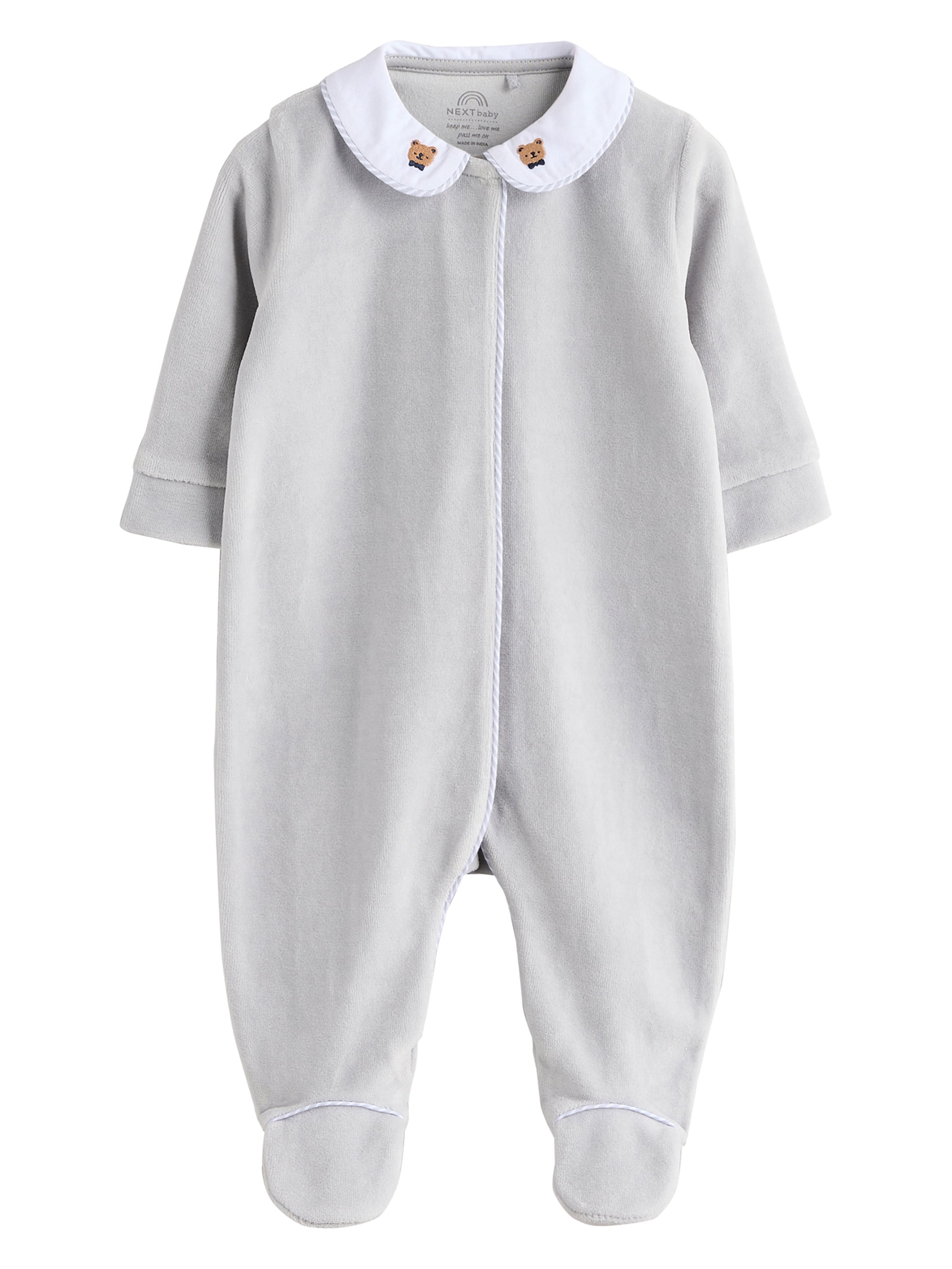 Next Yöpuku värissä harmaa: etupuoli