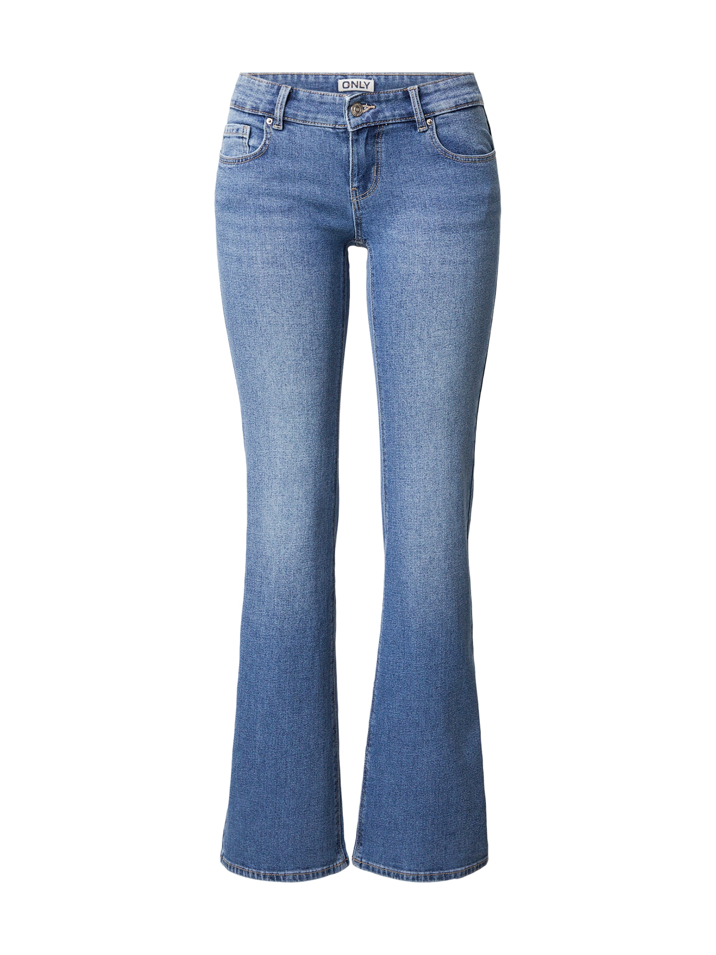 ONLY Flared Jeans 'ONLLOLA' in Blauw: voorkant