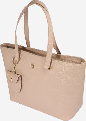 TOMMY HILFIGER Ostoskassi 'Joy' värissä beige