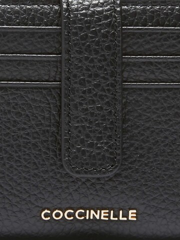 Coccinelle Portemonnaie 'COCCINELLE METALLIC 6'‌‌‌‌‌‌‌‌‌‌ in Schwarz