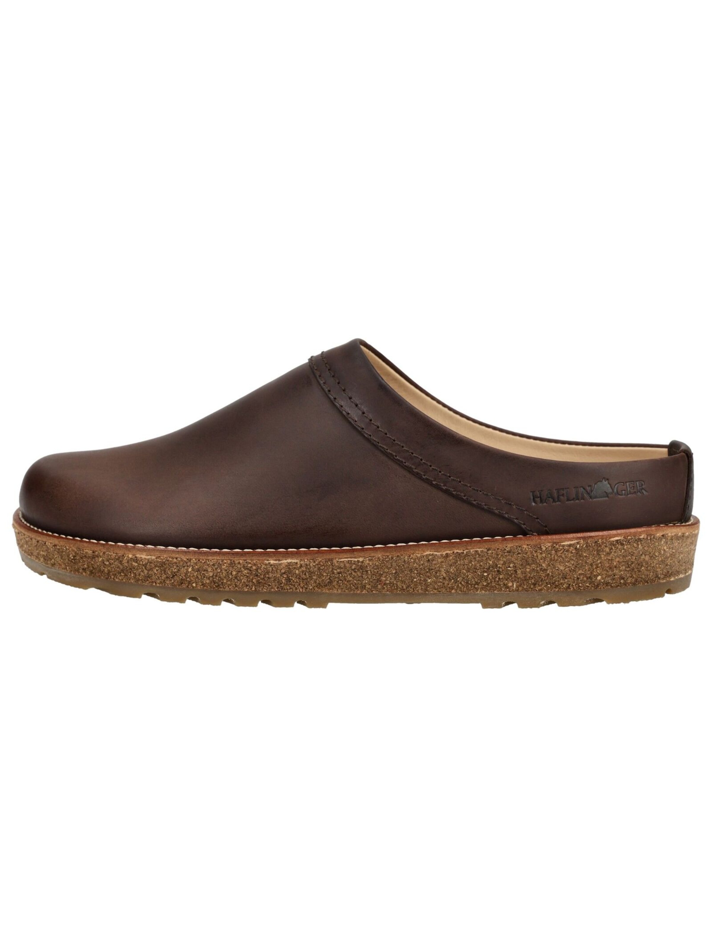 HAFLINGER Hausschuh in Braun