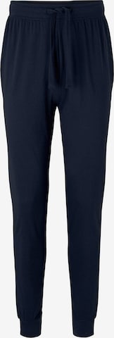 TOM TAILOR Pajama Pants in Blue: front