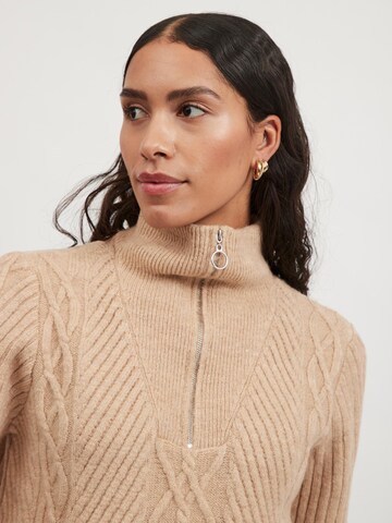 VILA Sweater 'Anni' in Beige