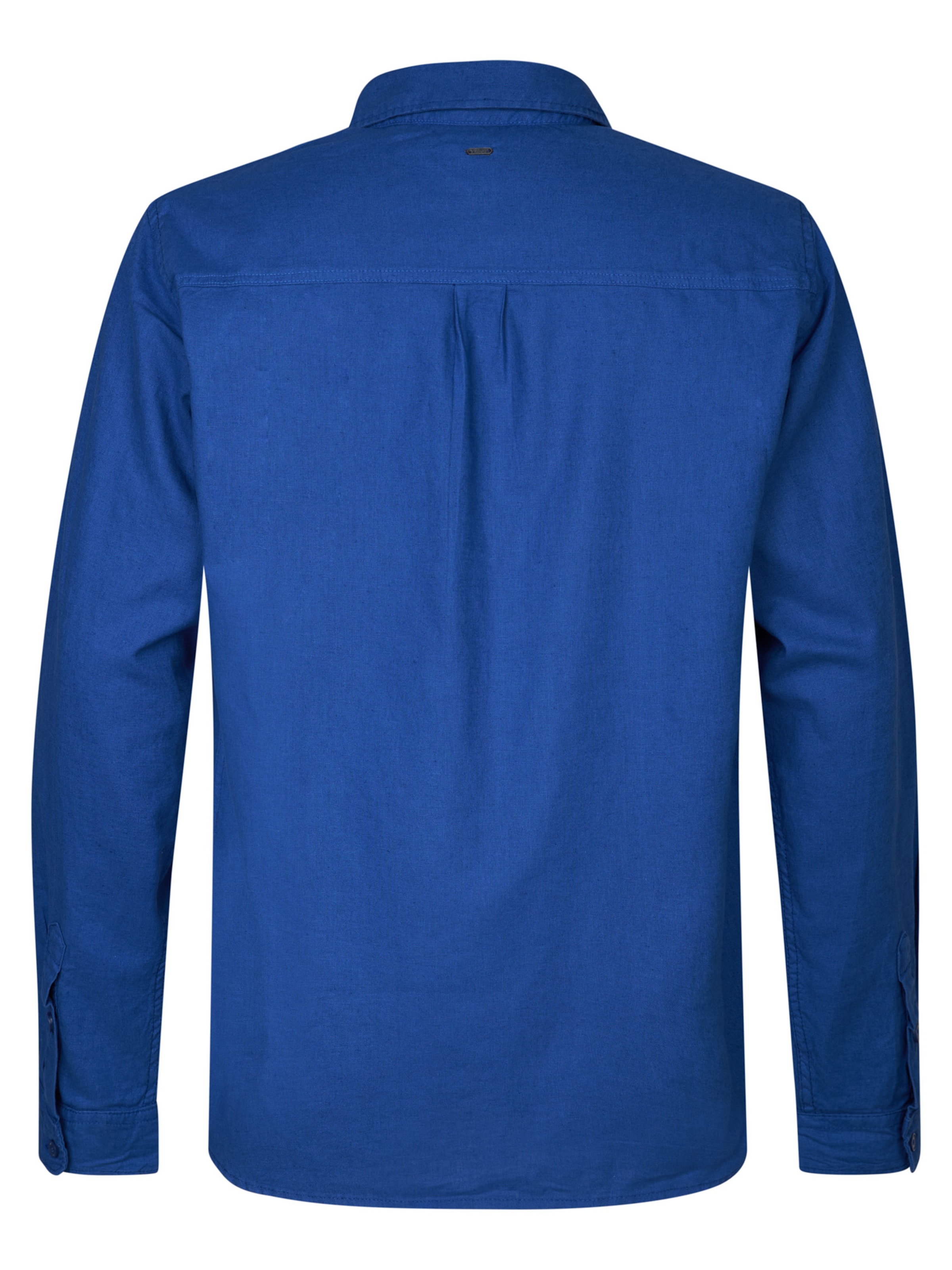 Petrol Industries Regular Fit Hemd in Blau