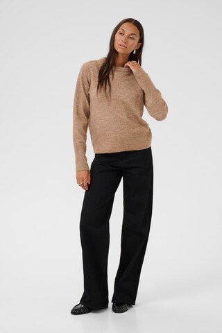 Kaffe - Pullover 'KANiel' em castanho