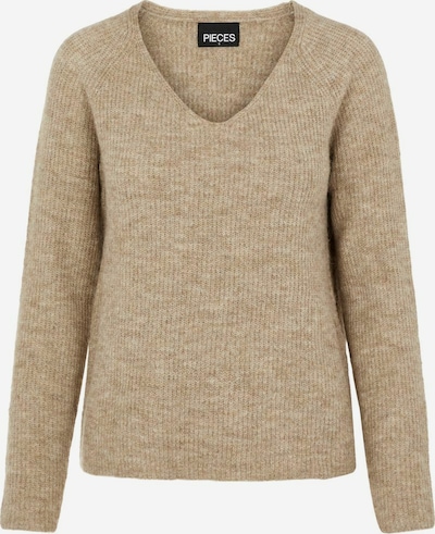 PIECES Pullover 'Ellen' in hellbraun, Produktansicht