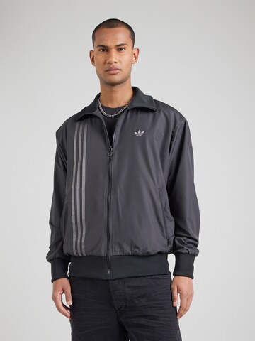 ADIDAS ORIGINALS Tussenjas in Zwart: voorkant