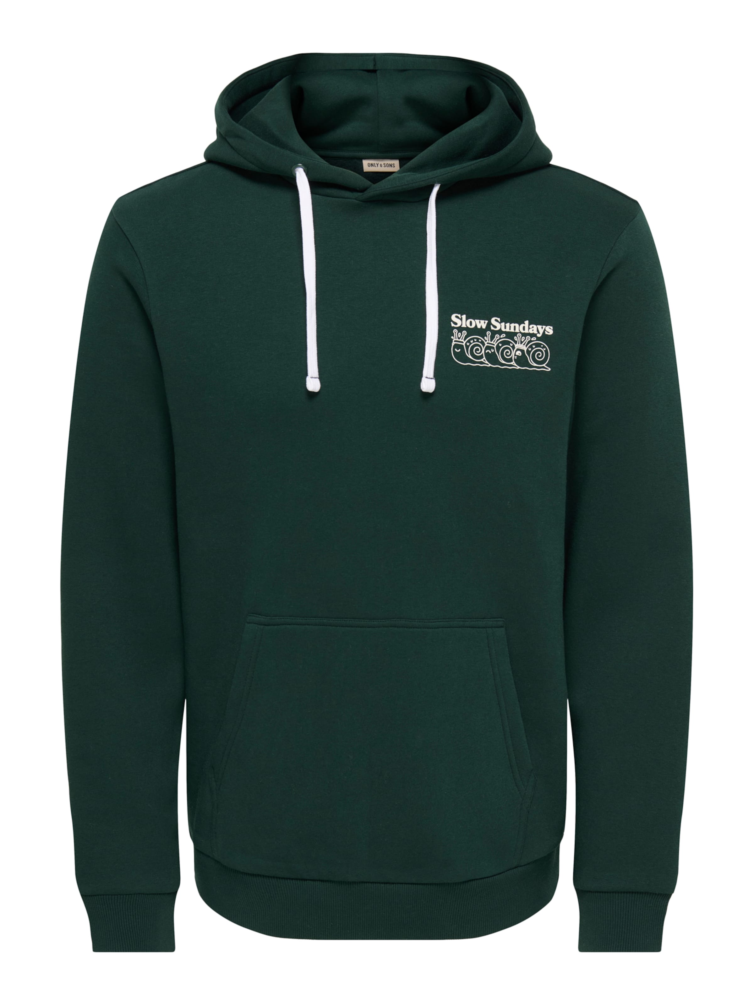 Felpa 'ONSCERES' di Only & Sons in verde: frontale