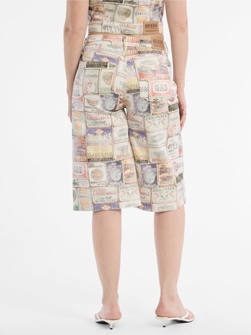 GUESS Wide leg Pants in Mixed colors